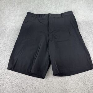 Nike‎ Black Golf Shorts Baggy Y2k Mens Size 34 Fit Dri